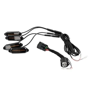 Car Grille Small Yellow Daytime Running Light Fit for GWM Tank 500 LED Auxiliary Light Car Upgrade Exterior Accessories