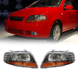 Car Halogen & Xenon Headlights Headlight Lamp for Chevrolet Aveo Hatchback Kalos Auto Accessories
