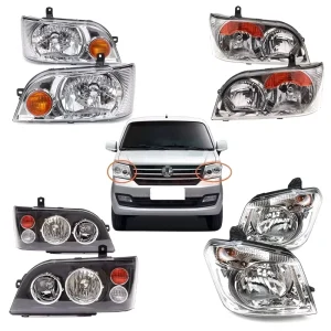 Car Halogen Xenon Headlights LED Headlamps Part for DFSK Glory 580 560 K01K01H K02 K07 K07II C31 C32 C35 C37 C52 Mini Truck