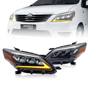 Car Head Light Led Assembly Headlight for Toyota Innova Waterproof Daytime Running Lamp