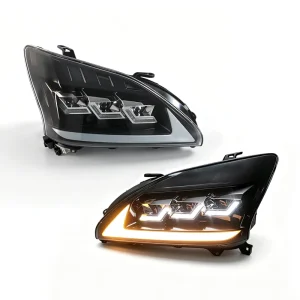 Car Headlight Assembly Dynamic Turn Signals and Daytime Running Lights Night Driving for Lexus RX300 RX350