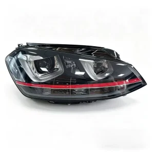 Car Headlight Assembly For Volkswagen Golf 7 MK7 GTI LED DRL Projector Lens Plug Play Auto Front Head Lamp