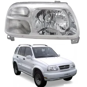Car Headlight Assembly for Suzuki Grand Vitara XL-7 1999-2005 Head Light Driving Lamp 12V Headlamp SZ2502104 SZ2502106