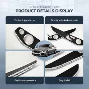 Car Interior Ambient Light for C class Non destructive Installation