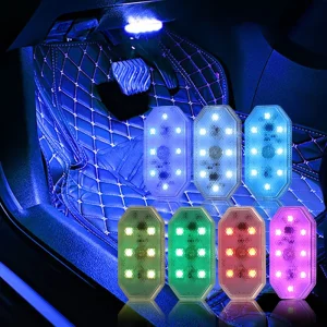Car Interior Atmosphere LED Light Decorative Touch LED Ambient Light 12V Ambient Lighting for Car
