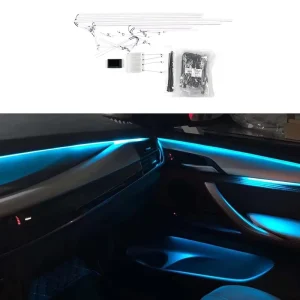Car Interior Atmosphere Light LED Strip Light for BMW X5 X6 F15F16 Enhanced Luminous Ambient Light Decoration Refit