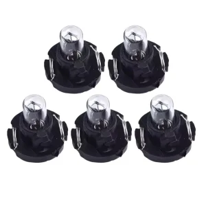 Car Interior Instrument Light Bulbs T4.7 T4.2 T3 12V Auto Dashboard Lamps Air Conditioning Button Indicator Light White