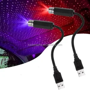 Car Interior Lights Roof USB Starry Sky Light Car Interior Atmosphere Light Car Full Starlight Projection Auto Decoration Night