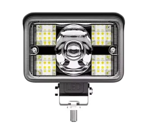 Car LED 3/4/5/7 Inch Work Light Auxiliary Lighting Off-road Vehicle Motorcycle Headlight Modified Spotlight White Yellow Color