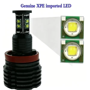 Car LED Angel Eye E92 60W 40W 80W H8 80W Angel Eye LED Aperture Daytime Running Light