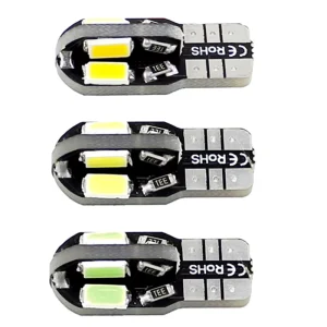 Car LED Bulb Canbus T10 W5w 5630 8smd Width Light Reading Lights License Plate Light T10 5730 8leds