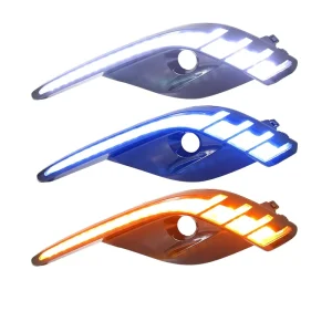 Car LED Daytime Running Light Daylight Fog Lamp With Turn Signal Light for Mazda 6 Atenza