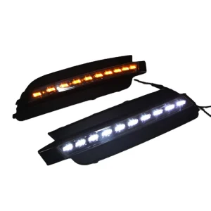 Car LED Daytime Running Lights 12V for Audi A6 Car Accessories DRL LED Fog Lamp Turn Signals