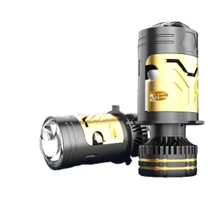 Car LED H4 Headlight Bulb High Brightness 13800 Lumens 60W Low Beam 85W High Beam Universal Fitment Dual Beam Hi Lo Integrated