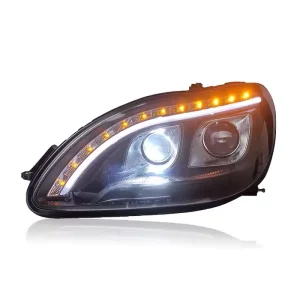 Car LED Headlight Halogen Xenon Headlight Auto Exterior Lighting Daytime Running Light for Mercedes Benz W220