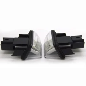 Car LED License Plate Lights Wireless Suitable for Peugeot