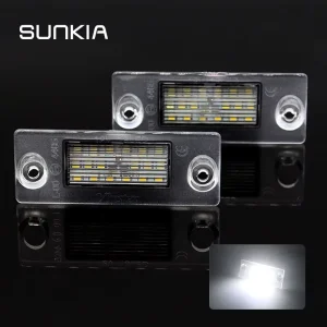 Car LED License Plate Number Light For Audi A3 S3 A4 S4 OEM 8D9943021