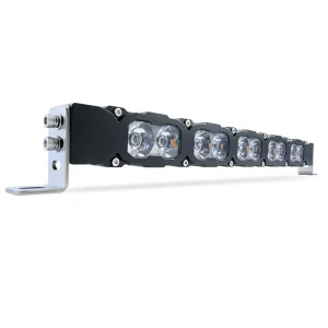 Car LED Light Bars Off Road Bumper Lights 4×4 Cool White with Backlight Spot Driving Combo Beam