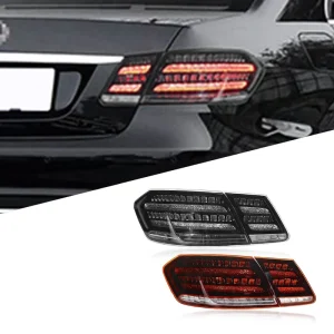 Car LED Lights for Mercedes Benz W212 Taillight Assembly Upgrade LED Flowing Turn Signal Car Tail Light