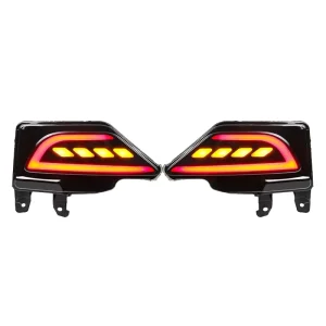 Car LED Rear Bumper Fog Lamps for Toyota Rav4 Brake Light Turn Signal Backup Reflector Lamp Taillights