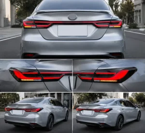 Car LED Rear Tail Light for Toyota Camry Brake Lamp Assembly Sequential Turn Signal Auto Accessories