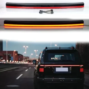 Car LED Rear Trunk Tail Light Brake Lamp Turn For Toyota Land Cruiser Prado LC250 LED Function Through Taillights
