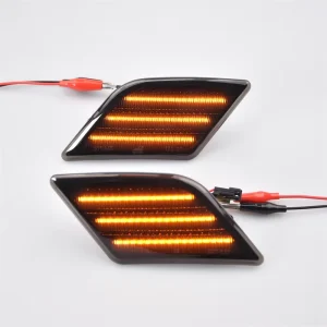 Car LED Side Marker Turn Signal Lights for Mercedes Benz W204 C250 C300 C350 C63 AMG & SL Class R230 SL65 AMG