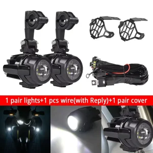 Car LED Spotlights 40W Motorcycle LED Headlights 4000LM High Brightness Fog Lights