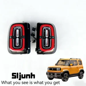 Car LED Tail Light Assembly Fit Wuling Yep Baojun Yep Plus Wuling Yep Plus Replacement Rear Lamp