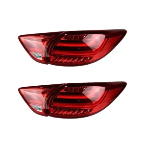 Car LED Tail Light for Mazda CX-5 2015 2016 Taillight Assembly with Flow Turn Signal Auto Brake Lamp