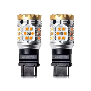 Car LED Turn Signal Lighting Bulbs 3156 3157 7440 7443 With Built in Resistor Amber for Car CANBUS LED Bulb Light
