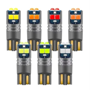 Car LED Width Indicator T10 High Brightness 6SMD Infinite Decoding 3030 Small Bulb Reading Light License Plate