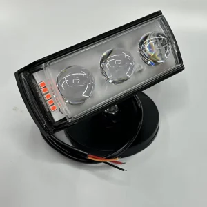 Car LED Work Light 12V 12W Tricolor Flash Three Lights for Car Off Road Yacht Motorcycle