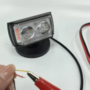 Car LED Work Light 12V Tricolor Flash Working Lamp for Motorcycle Yacht Off Road Vehicle