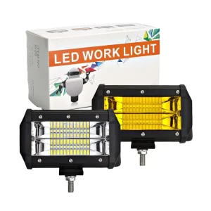 Car LED Work Light 72W Three-grade Cross-country Car Top Inspection