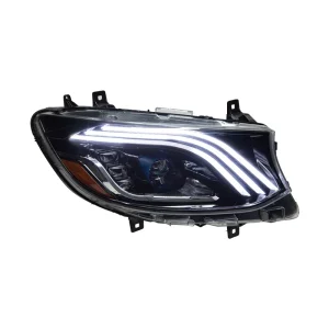 Car Lamps Assembly for Benz Sprinter W907 US Version Upgrade LED Auto Headlights Projector Lens Accessories