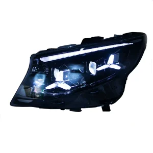 Car Lamps Assembly for Mercedes-Benz W447 V260 V300 Upgrade LED Auto Headlights Projector Lens Accessories