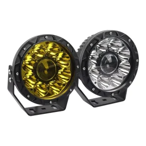 Car Laser Fog Lamp 5 7 9 Inch White Yellow IP67 Waterproof Aluminum Universal Fitment Off Road Front Bumper LED