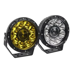Car Laser Fog Lamp 5/7 Inch Cool White 12V 50W Off Road Work Light for Front Bumper Truck LED
