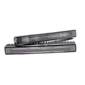 Car Led Daytime Light Bar White Auto Reduce Driving Light and Synchronous Steering Function Fog Lamps DRL
