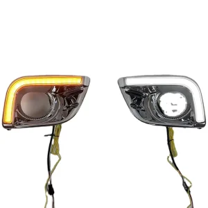 Car Led Daytime Running LED for Vios LED DRL Driving Head Light Fog Lamp Cover