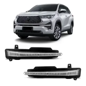 Car Led Daytime Running Light Drl for Innova Hycross Fog Lamp Daylight