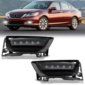 Car Led Daytime Running Light Fog Light Kit for Honda Accord 4door Sedan Fog Lamp