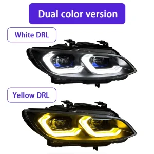 Car Led Headlight Daytime Running Light Auto Turn Signal Light Fog Light Headlamp Headlight Assembly for Bmw E92 Lci Headlight