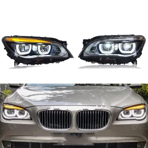 Car Led Headlight Exterior Lighting Daytime Running Light Turn Signal Led Light Fog Headlamp Assembly for Bmw 7 Series Headlight