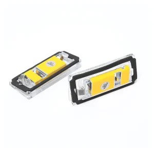 Car Led License Plate Light License Tag Lights Car License Number Plate Lamps for E39 5D 5 Door Wagon Touring