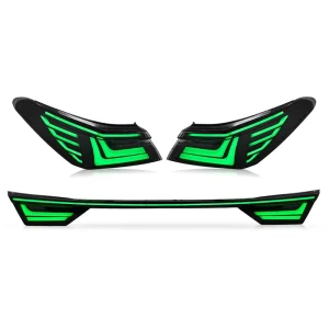 Car Led Taillights RGB Color Sequential for TOYOTA camry Mods Taillamp 8th Smoke Accessories Taillamp