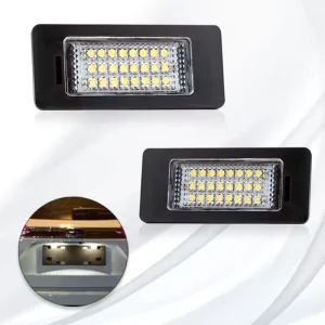 Car Led Wireless License Plate Light Tag Lights Xenon White Car License Number Plate Lamps For BMW E92 E93 M3 E39 E60 E70 X5