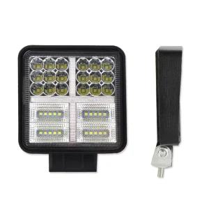 Car Led Work Light 10 30V Square 4 Inch 177w 42mm DRL White Yellow Strobe Led Work Light for Truck Off road