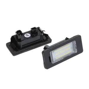 Car License Plate Light License Tag Lights Xenon White LED License Number Plate Lamps for E90 E82 E92 E93 M3 E39 E60 E70 X5